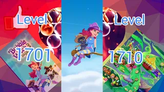 Bubble Witch ♥️ Play This Level ⭐ 1701 ~ 1710 ⭐  Saga 3