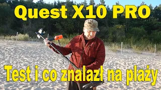 Quest X10 PRO test na plaży i ustawienia