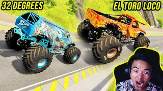 Mobil Moster Truck ELOTORO LOCO VS 32 DEGREES BLUE