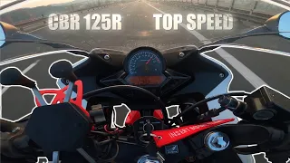 Honda CBR 125R 2015 | REAL ACCELERATION & TOP SPEED