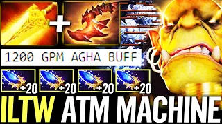 🔥 ILTW Alchemist Carry 1200 GPM ATM Machine — Radiance + 40% Cleave DMG Max Aghanim Buff Dota 2 Pro