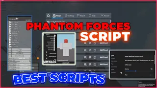 Phantom Forces Script / Hack GUI | ESP, Silent Aim, Unlock ALL, Gun Mods, Custom XHair & More *2024*