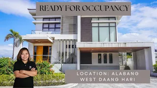 Ready For Occupancy House and Lot in Alabang West Daang Hari