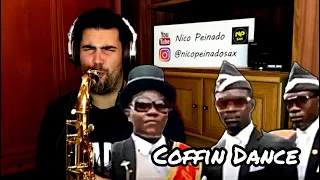 Coffin Dance MEME on SAX 🎷 Astronomia (Cover)