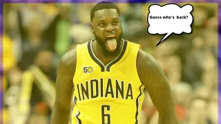 Lance Stephenson 20 point first quarter in debut ￼🎸🏀|#shorts #nba #lancestephenson #debut #pacers