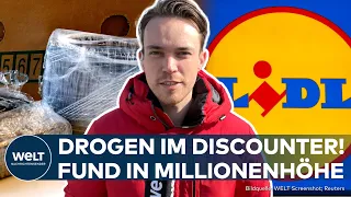 KOKAIN-FUND: Bei Lidl! Drogen in Millionenwert gefunden! Warum es immer wieder Bananenkisten sind