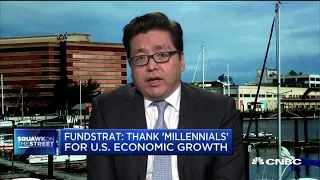 Fundstrat's Tom Lee on how millennials are boosting economic growth