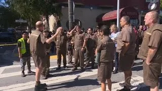 Four dead, including gunman, after shooting in San Francisco UPS warehouse