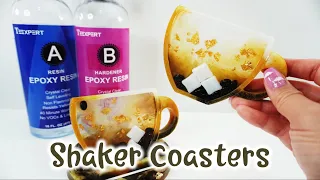 Coffee Cup Shaker Coaster - Beginner Resin Craft