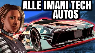 Alle GTA Imani Tech Fahrzeuge + Update 2023 - GTA 5 Online Deutsch