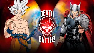 MUI Goku vs. Thor | Death Battle