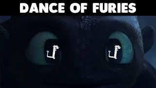 Toothless Dancing Meme Light Fury And Night Fury On The Dance Floor