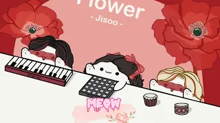 JISOO - FLOWER ' (cover by Bongo cat) || Cat version of FLOWER Song