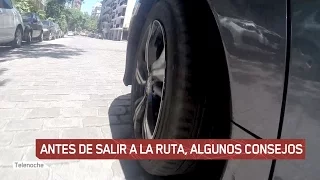 Antes de salir a la ruta, algunos consejos