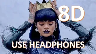 Rihanna - Love On The Brain | 8D Audio 🎧