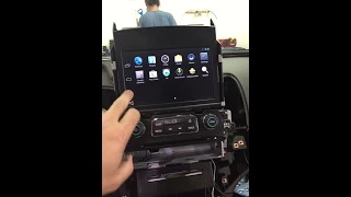 Chevrolet Mylink video interface : Touch Navigation installed on a 2015 Chevrolet Impala