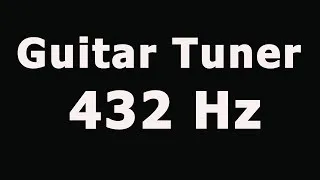 Guitar Tuning at 432Hz