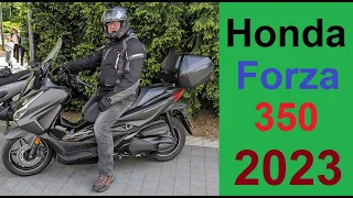 Honda Forza 350 - 2023 = 350 Kubik Guido Roller Scooter Motorroller 125 A2 Maxiroller