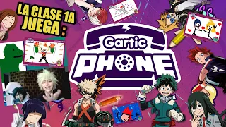 Playing Gartic Phone with class 1A - [BNHA cosplay]