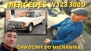 Serwis nowego Mercedesa z oferty - JEDZIEMY DO PAWŁA ! W123 W124