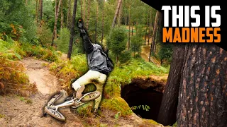 MINI BIKE DOWNHILL ENDS BADLY!!