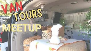 VAN TOURS at LULU'S MARCH  MEETUP / #vanlife