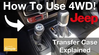 How To: Use Jeep 4WD Transfer Case | Jeep Wrangler/Gladiator