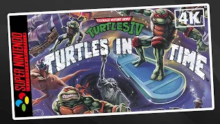 [SNES Longplay] | Teenage Mutant Ninja Turtles: Turtles In Time | Full Game Walkthrough | 4K