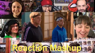 COBRA KAI Season 4 Date Announcement Trailer REACTIONS MASHUP