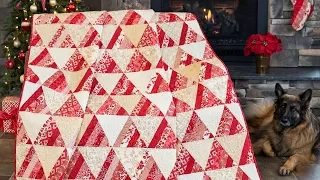 How to Make the Chateau Rouge Quilt from Moda Fabrics | a Shabby Fabrics Tutorial