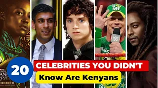 20 Celebrities You Didn't Know Are Kenyans....