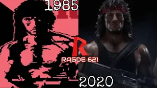 Evolution Of Rambo Games (1985-2020)