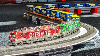 XXL H0 Model Railway || 3rd Modelrailway-meet in Haßfurt Running session