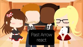 🏹Past Arrow react to Flarrow friendship⚡| Part 1 | ft. my ocs | Gacha Club