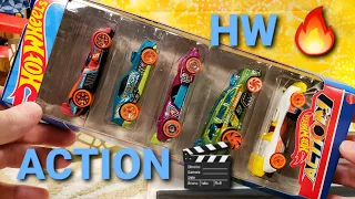 HOT WHEELS ACTION 5 PACK UNBOXING AND REVIEW !...🔥🎬 🐈 🎬🔥