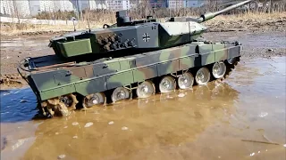 RC TANK 1/16 Heng Long 3889-1 Leopard 2A6 Metal Ver 2