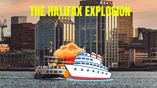 The Halifax Explosion of 1917 ¬ One of the Largest Man Made Explosions  Pre Nuclear Age