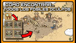 Como encontrar todos los Fósiles Ocultos de Tap! Dig! My Museum!. |Guía|.