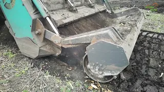 Корчування пнів дуба та ясена. Як тверда порода дерев піддається ротоватору PICURSA HAMMER-S 2600