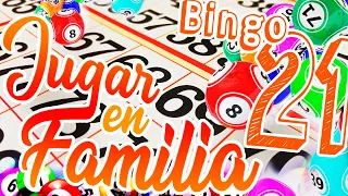 BINGO ONLINE 75 BOLAS GRATIS PARA JUGAR EN CASITA | PARTIDAS ALEATORIAS DE BINGO ONLINE | VIDEO 21