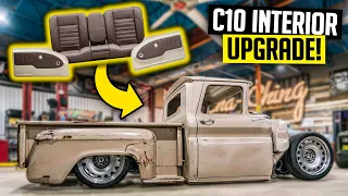 1962 C10 Stepside Full Modern Interior Upgrade! - Supercharged LS Chevy C10 Ep. 6