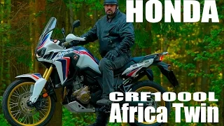 HONDA CRF1000L Africa Twin (Хонда Африка Твин) 2016, обзор, тест драйв #МОТОЗОНА №1