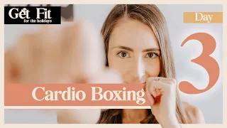DAY 3: CARDIO BOXING AT HOME WORKOUT (Get Fit for The Holidays Challenge)