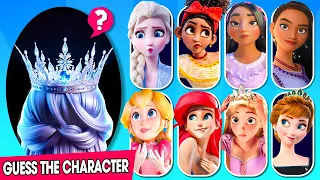 🔥 Guess the Character by Crown, Dress & Shoe #7 | Princess Disney Character Quiz, Disney Song