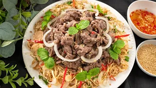 [ENG SUB] Đừng xem video này, món Gỏi Bắp Bò sẽ làm bạn không thể cầm lòng | Delicious Beef Salad