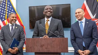 WHAT A MOMENT! Listen to President Ruto's Great Speech to Black Caucus leadership, Washington DC,USA