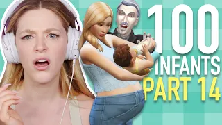 Can A Vampire Get You Pregnant In The Sims 4? | 100 BABY CHALLENGE SPEEDRUN | Part 14