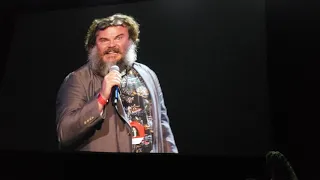 Jack Black talking Chris Cornell @ I Am The Highway Tribute 01.16.2019 w/ Metallica