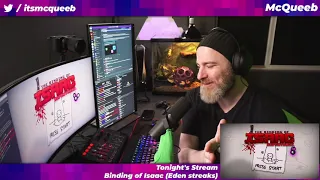 10.5 Hours of The Binding of Isaac: Repentance - McQueeb Stream VOD 11/15/2021