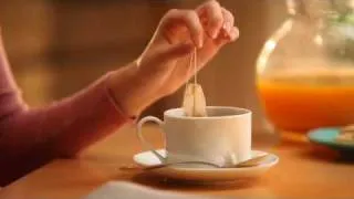 A Tea Bag Drowns in a Twinings Tea Commercial from SpecBank.com